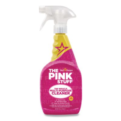 The Pink Stuff Miracle Multi-Purpose Cleaner, Fruity Scent, 25.4 oz Trigger Spray Bottle (823788)