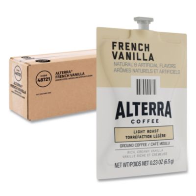 FLAVIA Alterra French Vanilla Coffee Freshpack, 40/Carton (48721)