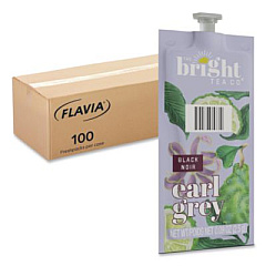 FLAVIA The Bright Tea Co. Earl Grey Black Tea Freshpack, 100/Carton (48026)