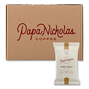 PapaNicholas Coffee Premium Coffee, French Vanilla, 18/Carton (25188)