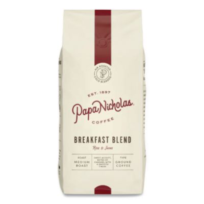 PapaNicholas Coffee Premium Coffee, Whole Bean, Breakfast Blend (32006)