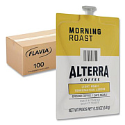 FLAVIA Alterra Morning Roast Coffee Freshpack, 100/Carton (48008)