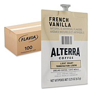 FLAVIA Alterra French Vanilla Coffee Freshpack, 100/Carton (48009)