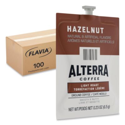 FLAVIA Alterra Hazelnut Coffee Freshpack, 100/Carton (48011)