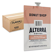 FLAVIA Alterra Donut Shop Coffee Freshpack, 100/Carton (48019)