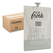 FLAVIA Dairy Milk Froth Powder Freshpack, 0.46 oz Pouch, 72/Carton (48002)
