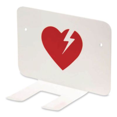 CARDIACT Wall Bracket for LIFEPAK CR2, White/Red (11210000046)