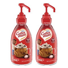 Coffee mate Liquid Coffee Creamer, Peppermint Mocha, 1.5 L Pump Bottle (29600)