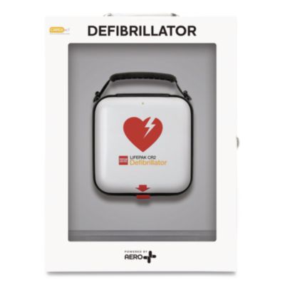 CARDIACT LIFEPAK CR2 Wi-Fi Standard Cabinet, Fully Automatic, English/Spanish, Handle (CAP1CR2)