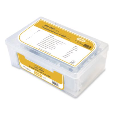 CARDIACT AED Premium Prep Kit Module, 13 Pieces, Plastic Case (CAPK3US)