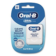 Oral-B Glide Healthy Gums Unflavored Dental Floss, Unscented, 48/Carton (46952)