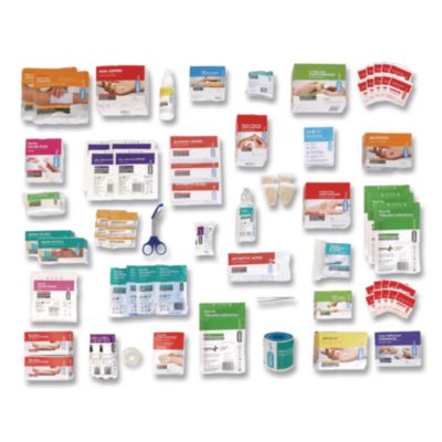 SUREFILL 100 Series Class B 3-Shelf First Aid Cabinet Refill - Meds, 660 Pieces (SF100BMTSF)