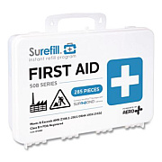 SUREFILL 50 Series ANSI 2021 B First Aid Kit - Weatherproof Plastic Case, 50 Person, 285 Pieces (SF50BW)