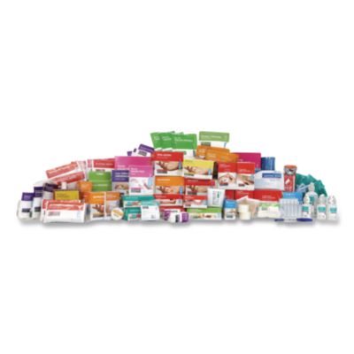 SUREFILL 200 Series Class B 5-Shelf First Aid Cabinet Refill - Meds, 1,183 Pieces (SF200BMTSF)