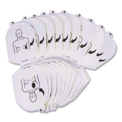 CARDIACT HeartSine AED Trainer Electrodes, 10 Electrodes (TRNACC02)