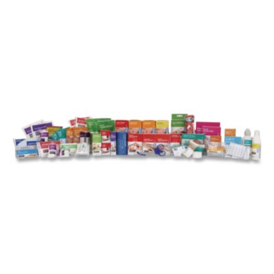 SUREFILL 150 Series Class B 4-Shelf First Aid Cabinet Refill - Meds, 855 Pieces (SF150BMTSF)