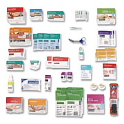 SUREFILL 80 Series Class B 2-Shelf First Aid Cabinet Refill - Meds, 391 Pieces (SF80BMTSF)