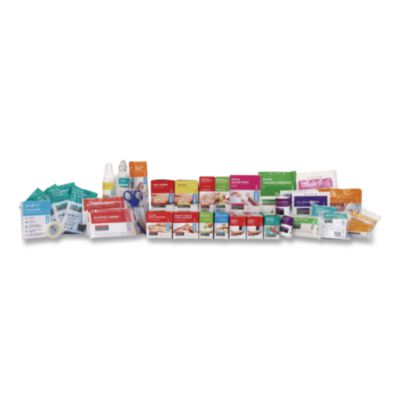 SUREFILL 100 Series Class A 3-Shelf First Aid Cabinet Refill - Meds, 576 Pieces (SF100AMTSF)