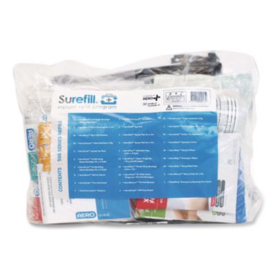 SUREFILL 50 Series ANSI B First Aid Kit Refill, For All 50B Series Kits 2021, 283 Pieces (SF50BSF)