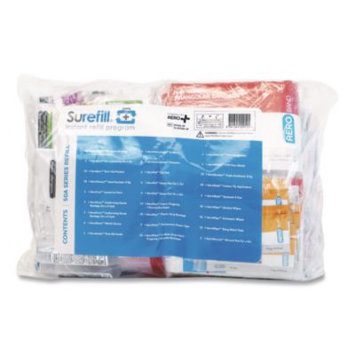 SUREFILL 50 Series ANSI 2021 A First Aid Kit Refill, For All 50 Series Kits 2021, 234 Pieces (SF50ASF)