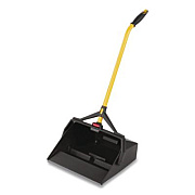 Rubbermaid Commercial Maximizer Wet/Dry Debris Pan, 16.88w x 29h, Plastic, Yellow/Black (2018806)