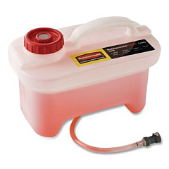 Rubbermaid Commercial HYGEN HYGEN Pulse Caddy with Clean Connect, 2 gal, White (Q96600)