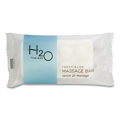 Diversified Hospitality Solutions H2O Therapy Soaps, White Tea and Lemongrass Scent, 1.1 oz Bar, 400/Carton (007095)