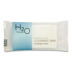 Diversified Hospitality Solutions H2O Therapy Soaps, White Tea and Lemongrass Scent, 0.5 oz Bar, 1,000/Carton (007101)