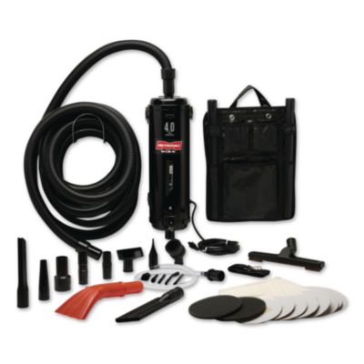Metrovac Vac 'n Blo Portable Detailing Vacuum/Blower, 25" x 13" x 21", Black (112112877)