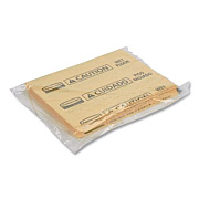 Rubbermaid Commercial Over-The-Spill Pad Tablet, 12 oz, 14 x 16.5, 25/Pack (4253YEL)