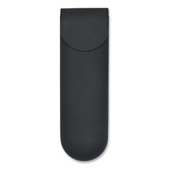 Excello Global Products Silicone Travel Pouch, 3 x 1.3 x 9, Black (SPLSTRVL0006)
