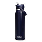 CamelBak Thrive FlipStraw Stainless Steel Vacuum Insulated Water Bottle, 32 oz, Navy (2855405001)