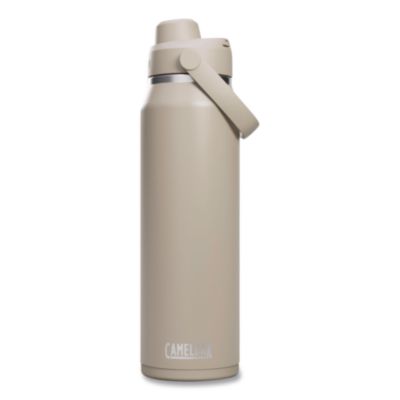 CamelBak Thrive Chug Vacuum Insulated Stainless Steel Water Bottle, 32 oz, Stone (2930201001)
