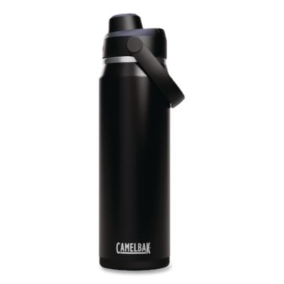CamelBak Thrive Chug Vacuum Insulated Stainless Steel Water Bottle, 25 oz, Black (2931001075)