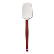Rubbermaid Commercial High Heat Scraper Spoon, Plastic, 13.5", Red/White (1967RED)
