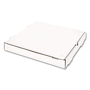 Karat Corrugated Pizza Boxes, 16 x 16 x 1.97, White/Brown, 50/Carton (FPPBF16W)