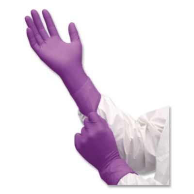 Kimtech Polaris Nitrile Exam Gloves, AQL 0.65, X-Large, 7.5 mil Thick, 12" Long, Dark Magenta, 50/Box, 10 Boxes/Carton (62764)