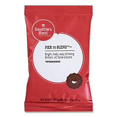 Seattle's Best Premeasured Coffee Packs, Pier 70 Blend, 2 oz Packet, 18/Box (11008556)