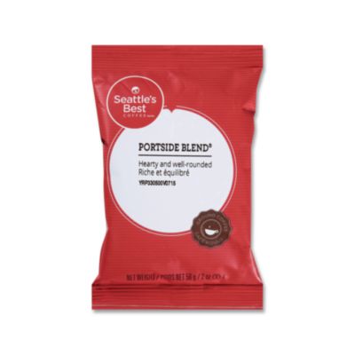 Seattle's Best Premeasured Coffee Packs, Portside Blend, 2 oz Packet, 18/Box (11008558)