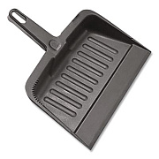 Impact Heavy-Duty Plastic Dust Pan, 12 x 12 x 4, Black (700EA)