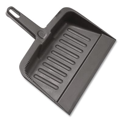 Impact Heavy-Duty Plastic Dust Pan, 12 x 12 x 4, Black (700EA)