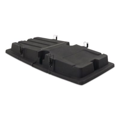 Rubbermaid Commercial BRUTE Rotomolded Tilt Truck Lid, 35.01 x 70.7 x 9.5, Black (2221457)