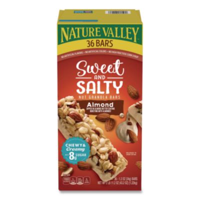 Nature Valley Granola Bars, Sweet and Salty Almond, 1.2 oz Pouch, 36/Box (GEM10413)