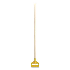 Rubbermaid Commercial Invader Side-Gate Wood Wet-Mop Handle, 60", Natural, 12/Carton (H116)