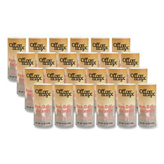Office Snax Powdered Non-Dairy Creamer, Regular, 12 oz Canister, 24/Carton (00020CT)