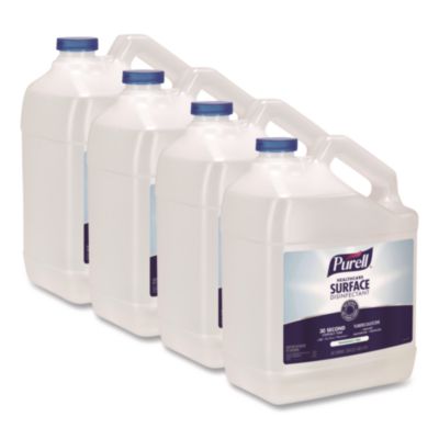 PURELL Healthcare Surface Disinfectant, Fragrance Free, 1 gal Bottle, 4/Carton (434004CT)
