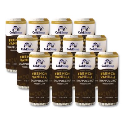 French Vanilla Snappuccino Frozen Latte Pod, 7. 1 oz Pod for ColdSnap Machine, 12/Carton (600041)