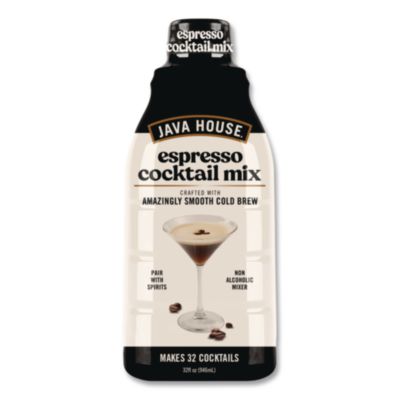 Java House Espresso Cocktail Mix Cold Brew Coffee, 32 oz (HFP01820)