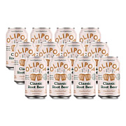OLIPOP Prebiotic Soda, Root Beer, 12 oz Can, 12/Carton (ICO70288)