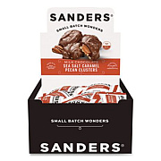 Sanders Small Batch Wonders Snack-Size Sea Salt Caramel Pecan Cluster, 48 Pieces, 24 oz Box (MRY27160)